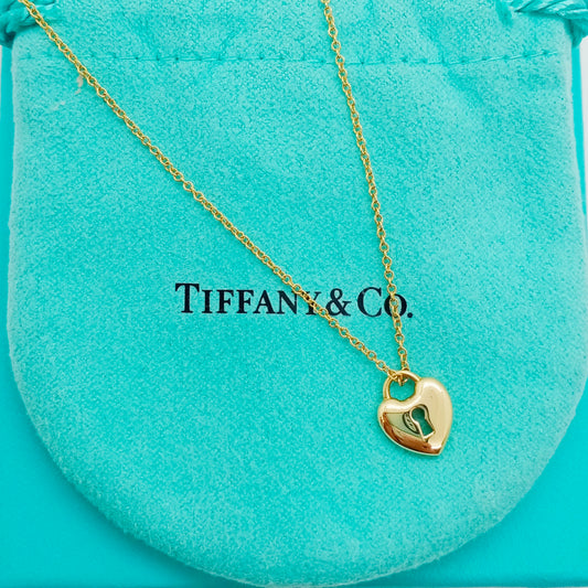 Tiffany & Co. Heart Lock Necklace