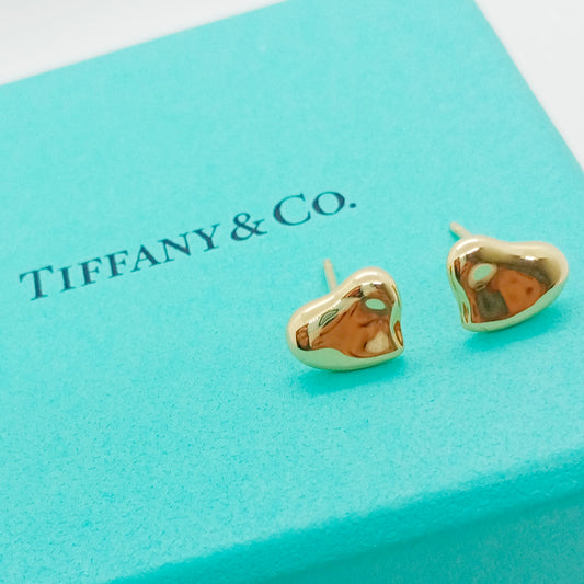 Tiffany & Co. Full Heart Earrings