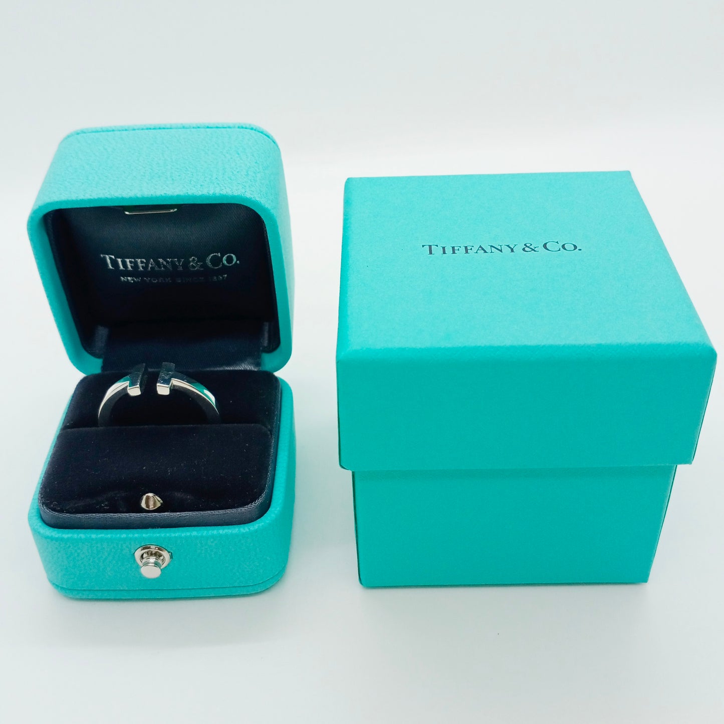 Tiffany & Co. T Square Ring Size 58