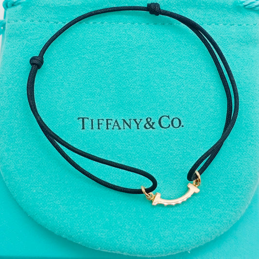 Tiffany & Co. T Smile Cord Bracelet