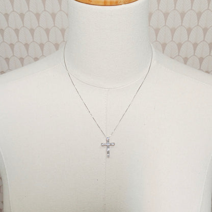 Diamond Cross Necklace 1.00 carat