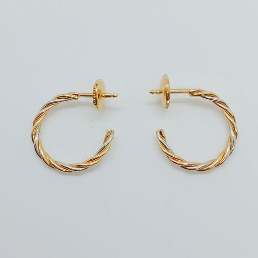 Cartier Trinity Twist Earring