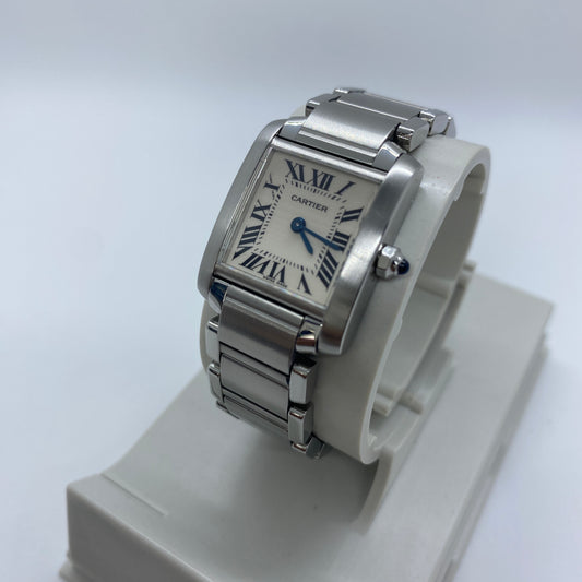 Cartier Tank Francaise All Steel Ladies