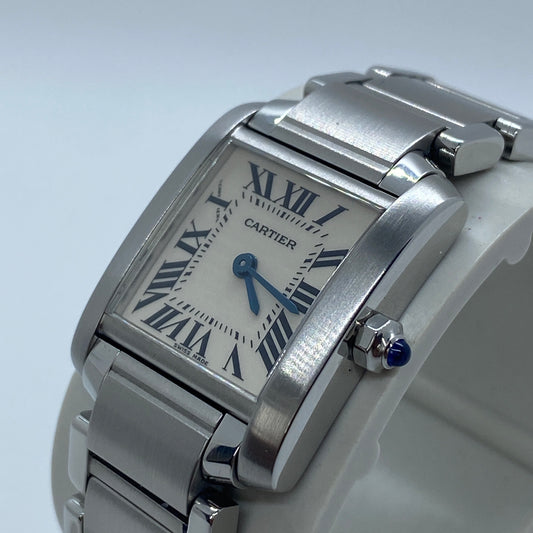 Cartier Tank Francaise All Steel Ladies