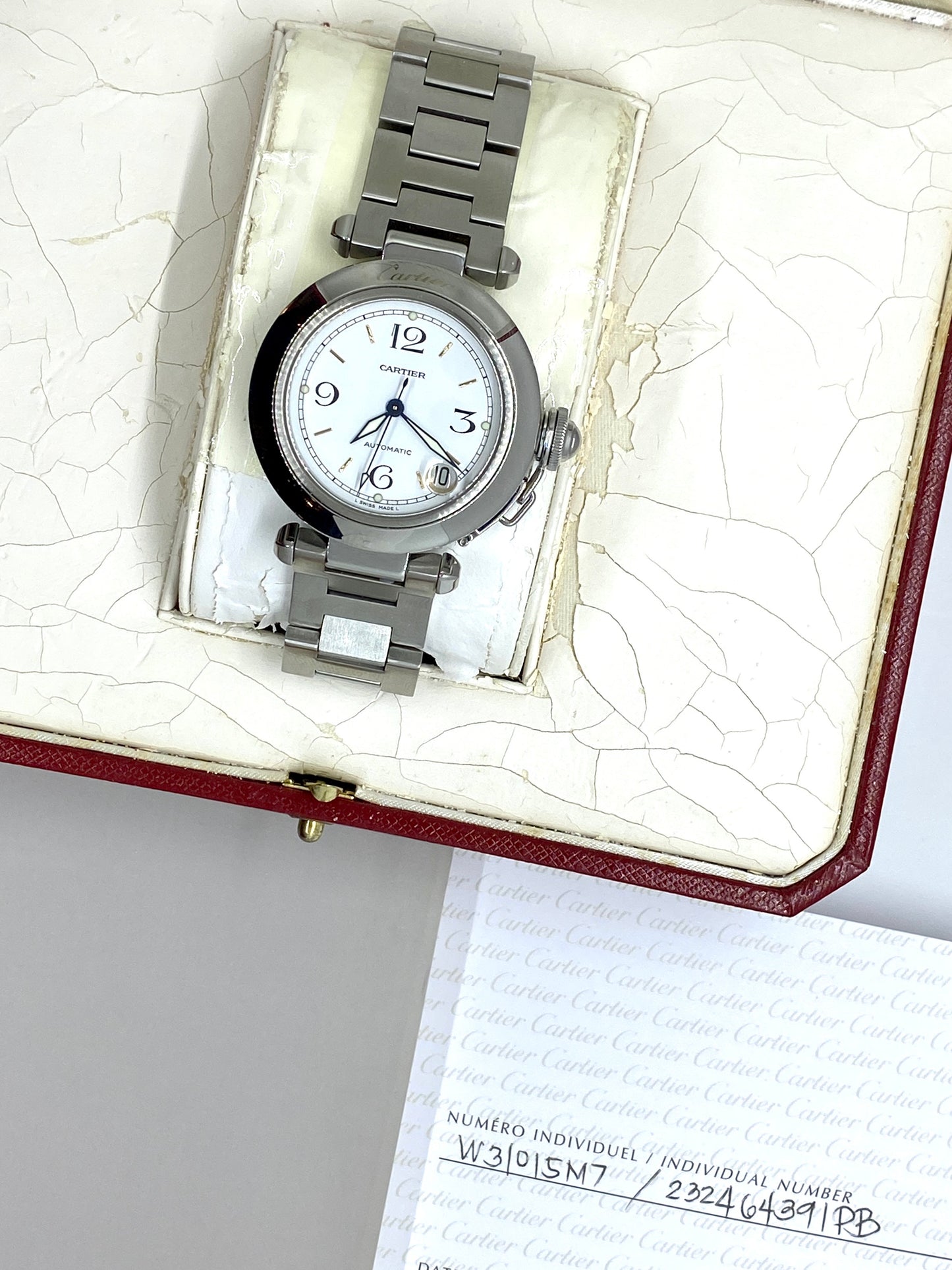 Cartier Pasha C White Dial