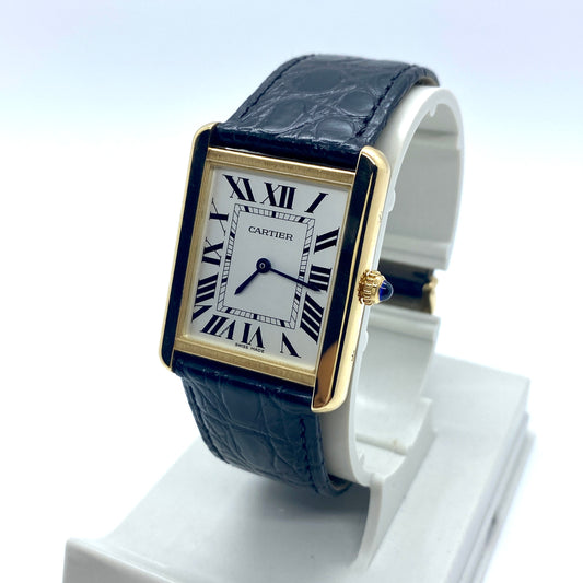 Cartier Tank Solo LM K18 Yellow Gold