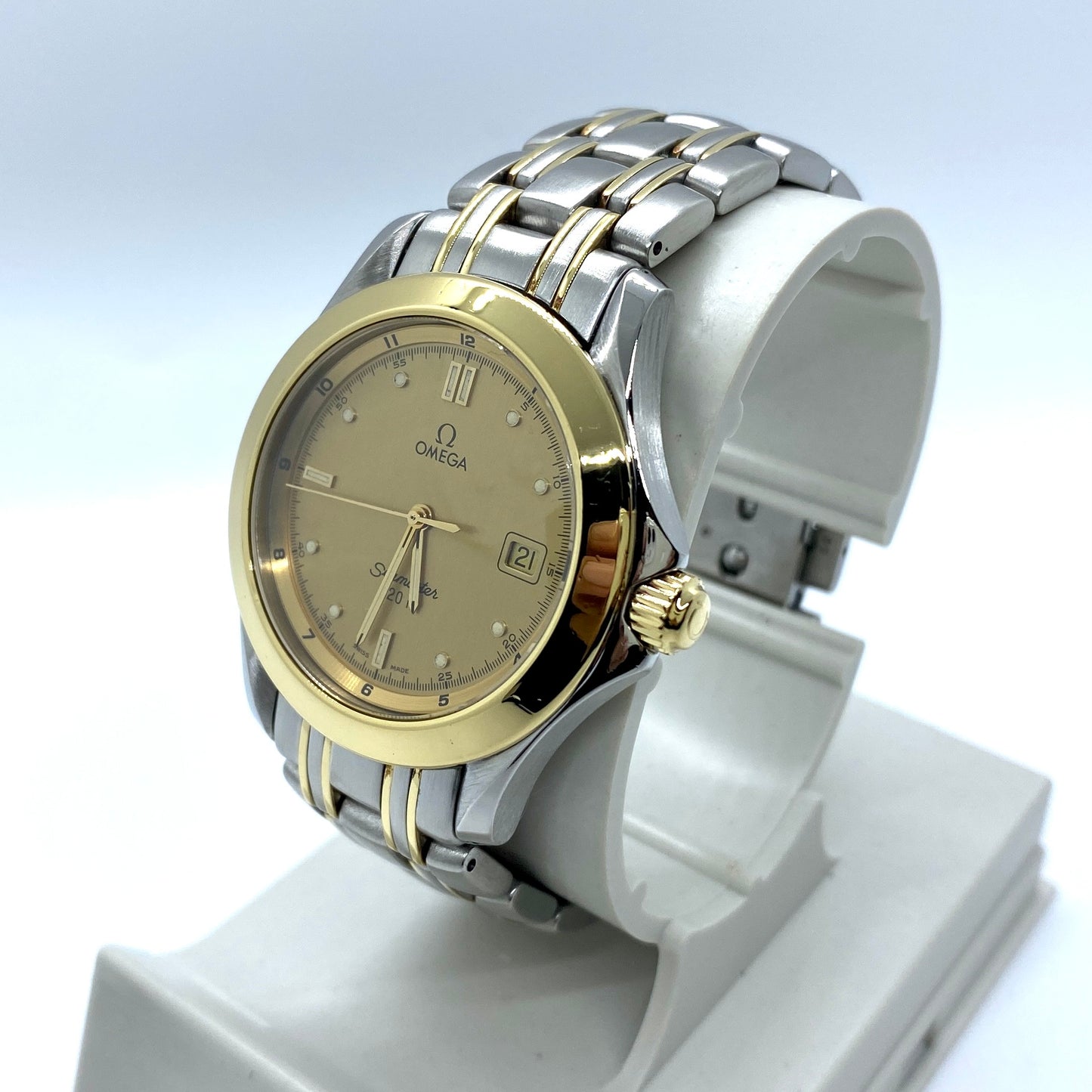 Omega Seamaster Aqua Terra 18k Gold/Steel