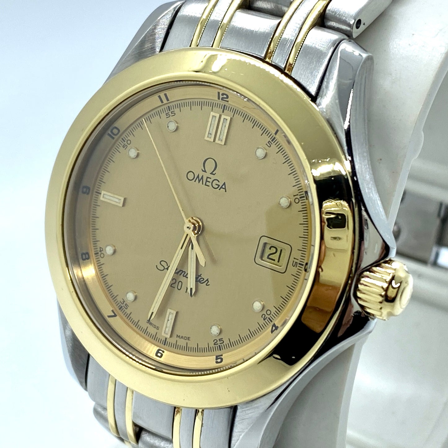 Omega Seamaster Aqua Terra 18k Gold/Steel