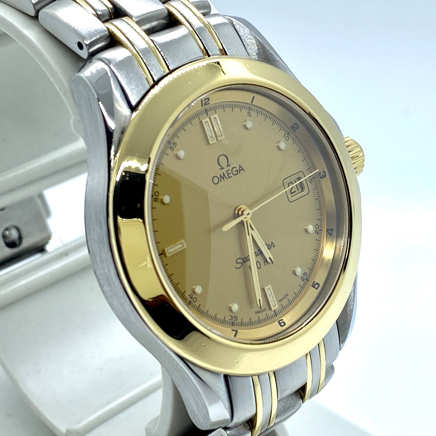 Omega Seamaster Aqua Terra 18k Gold/Steel