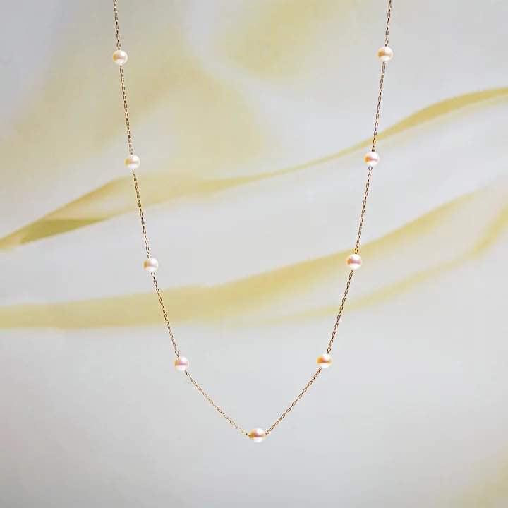 Akoya Long Pearl Necklace