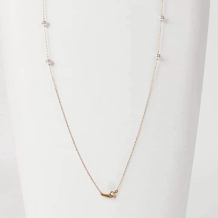 Akoya Long Pearl Necklace