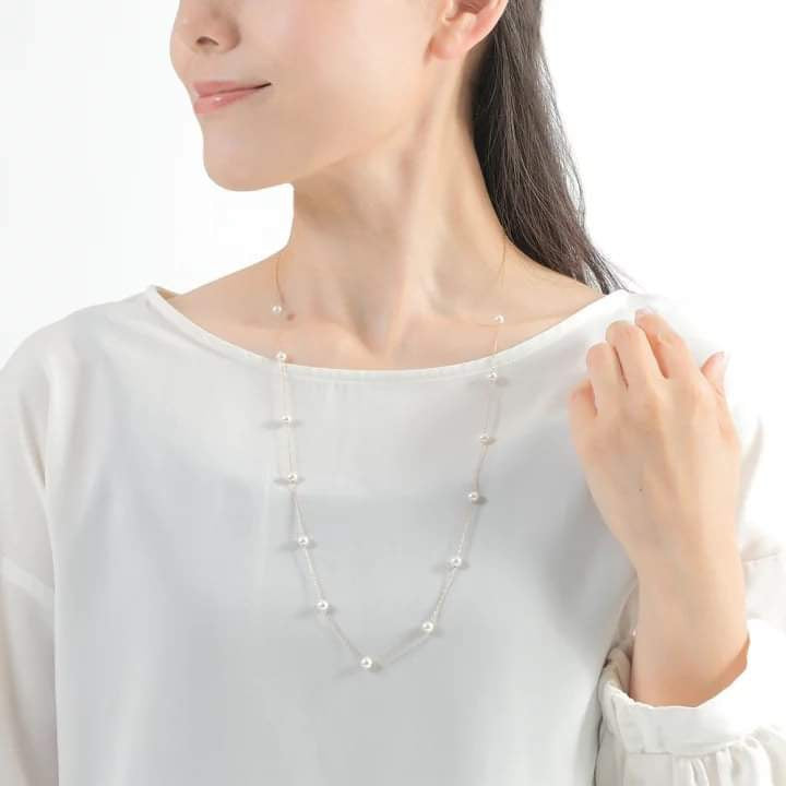 Akoya Long Pearl Necklace