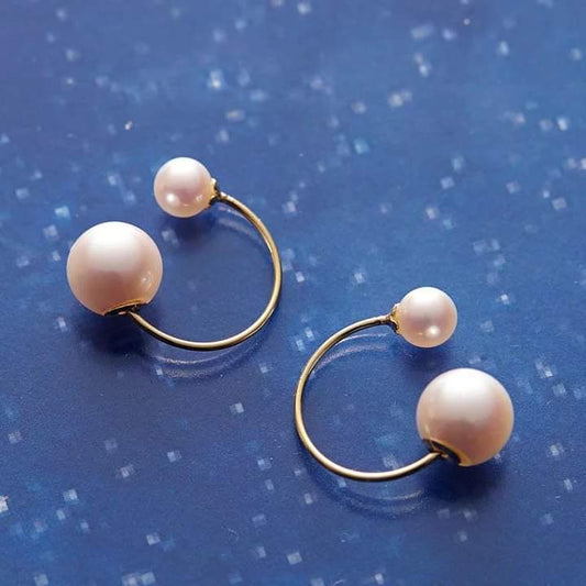 Gemini Akoya Pearl Earring