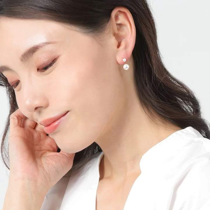 Gemini Akoya Pearl Earring