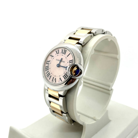 Cartier Ballon Bleu Two Toned MOP Pink Dial