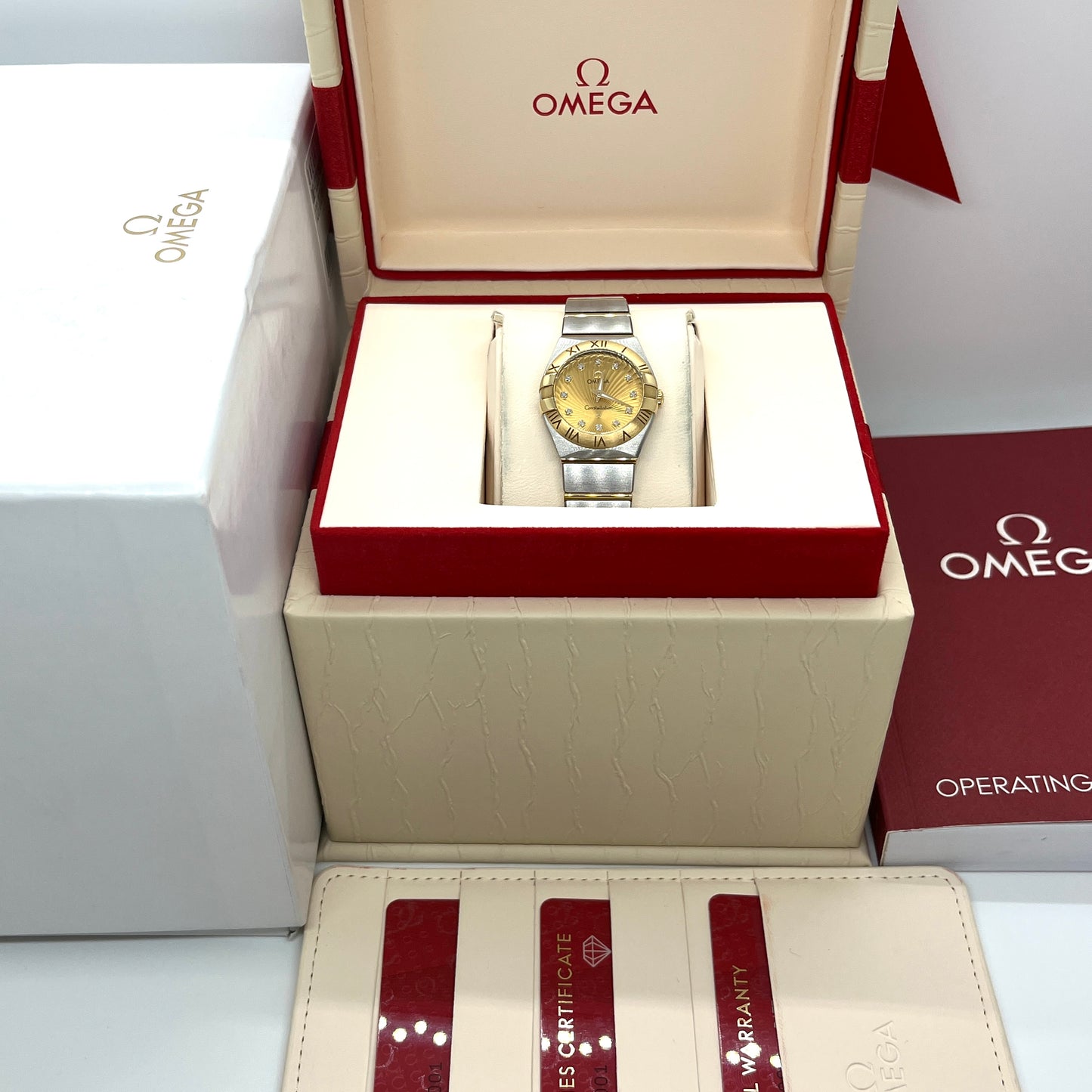 Omega Constellation Champagne Dial