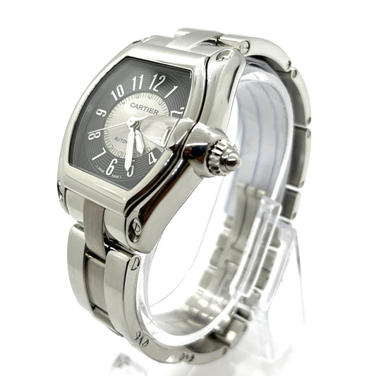Cartier Roadster LM Black Dial