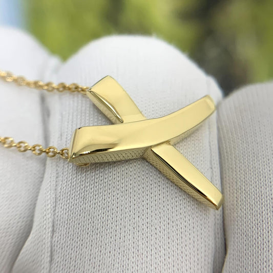 Tiffany & Co. Kiss X Necklace