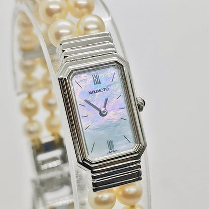 Mikimoto Pearl Bracelet Watch MOP