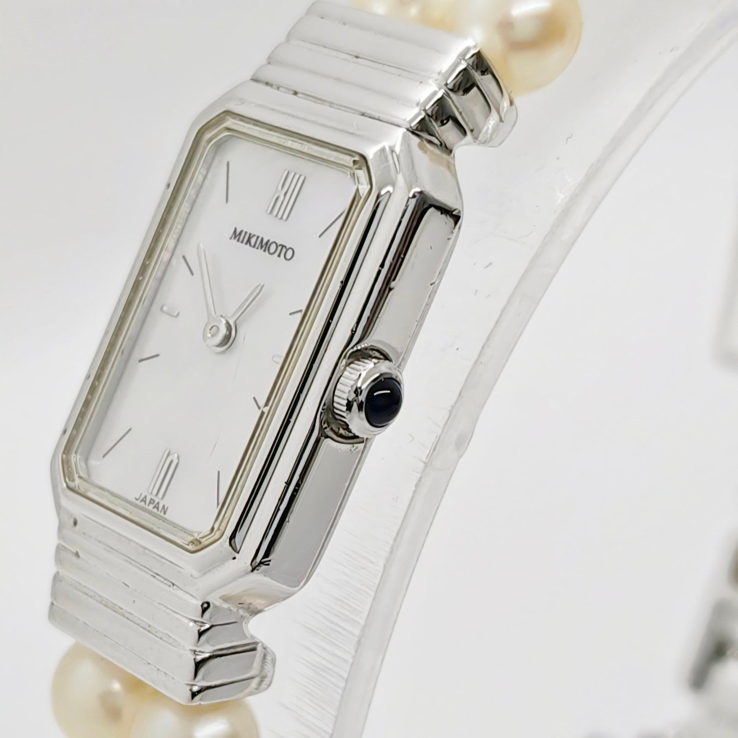 Mikimoto Pearl Bracelet Watch MOP
