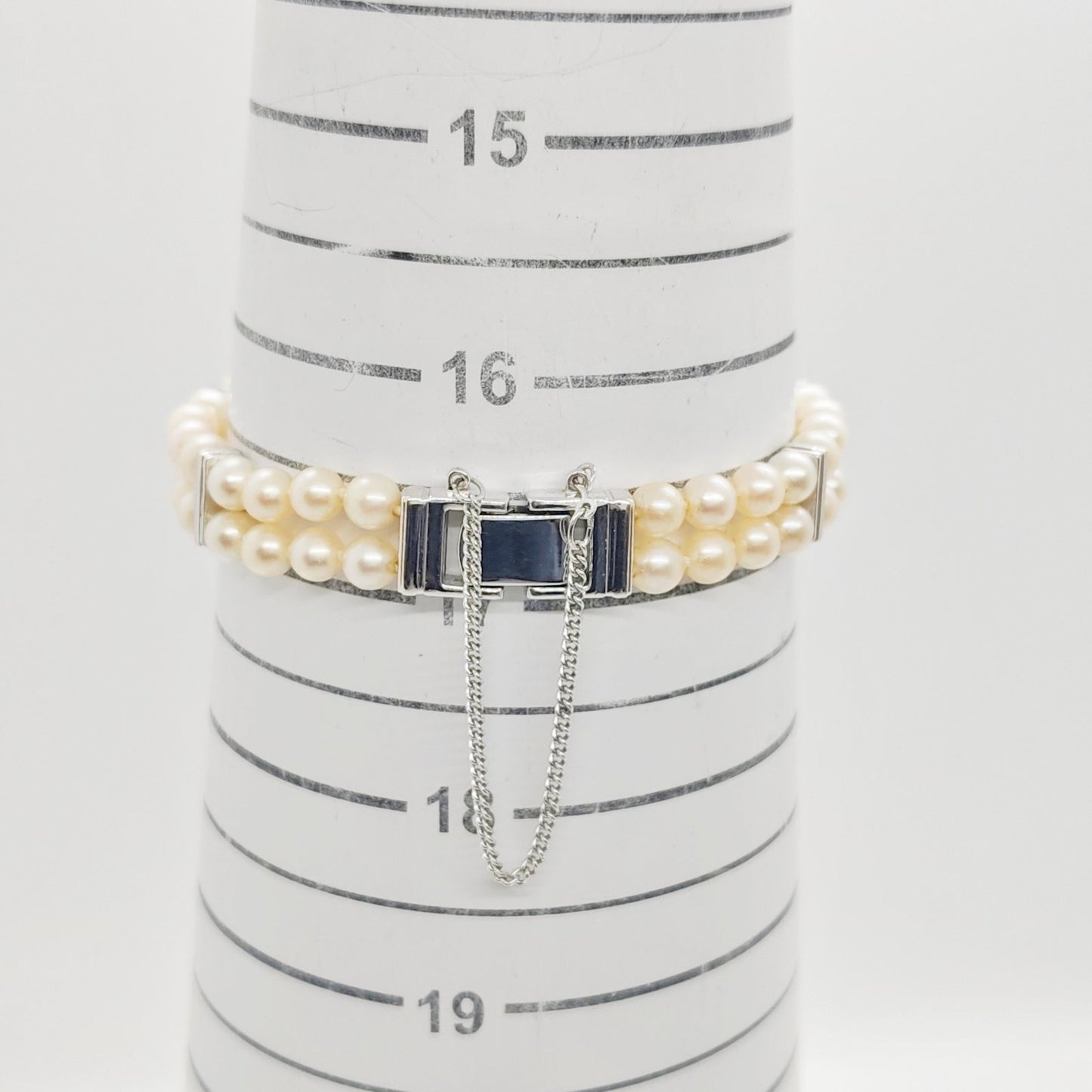 Mikimoto Pearl Bracelet Watch MOP