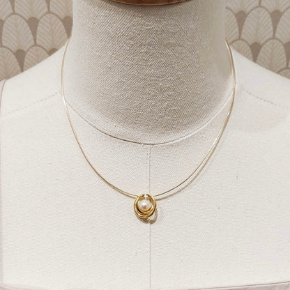 Mikimoto Akoya Pearl Omega Chain Necklace