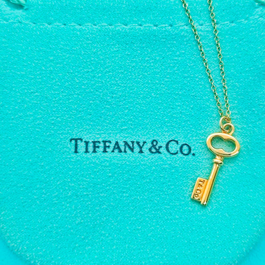 Tiffany & Co. Small Key Heart Necklace
