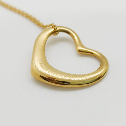 Tiffany & Co. Open Heart Necklace