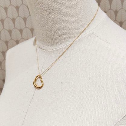 Tiffany & Co. Open Heart Necklace