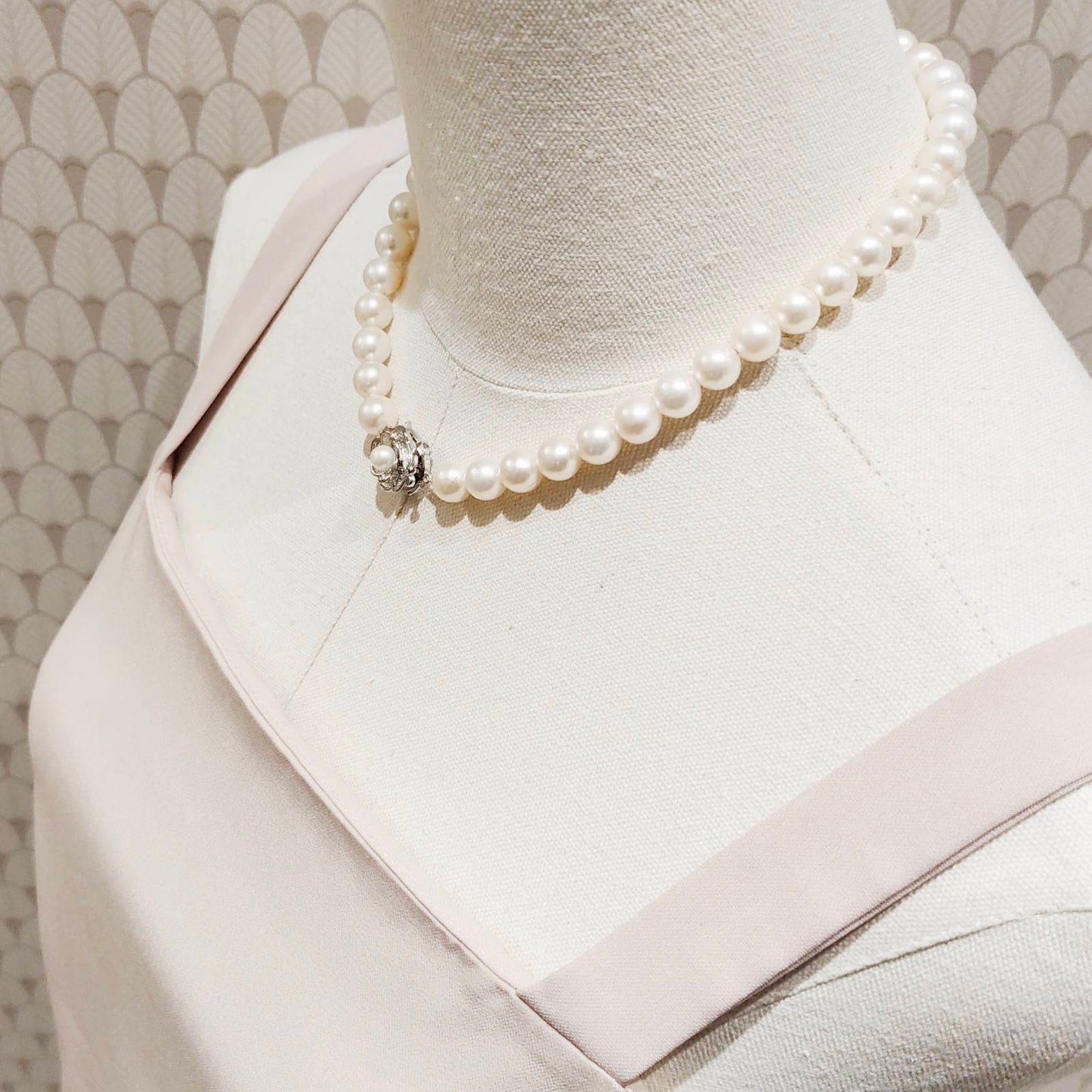 Akoya Pearl Strand  Necklace