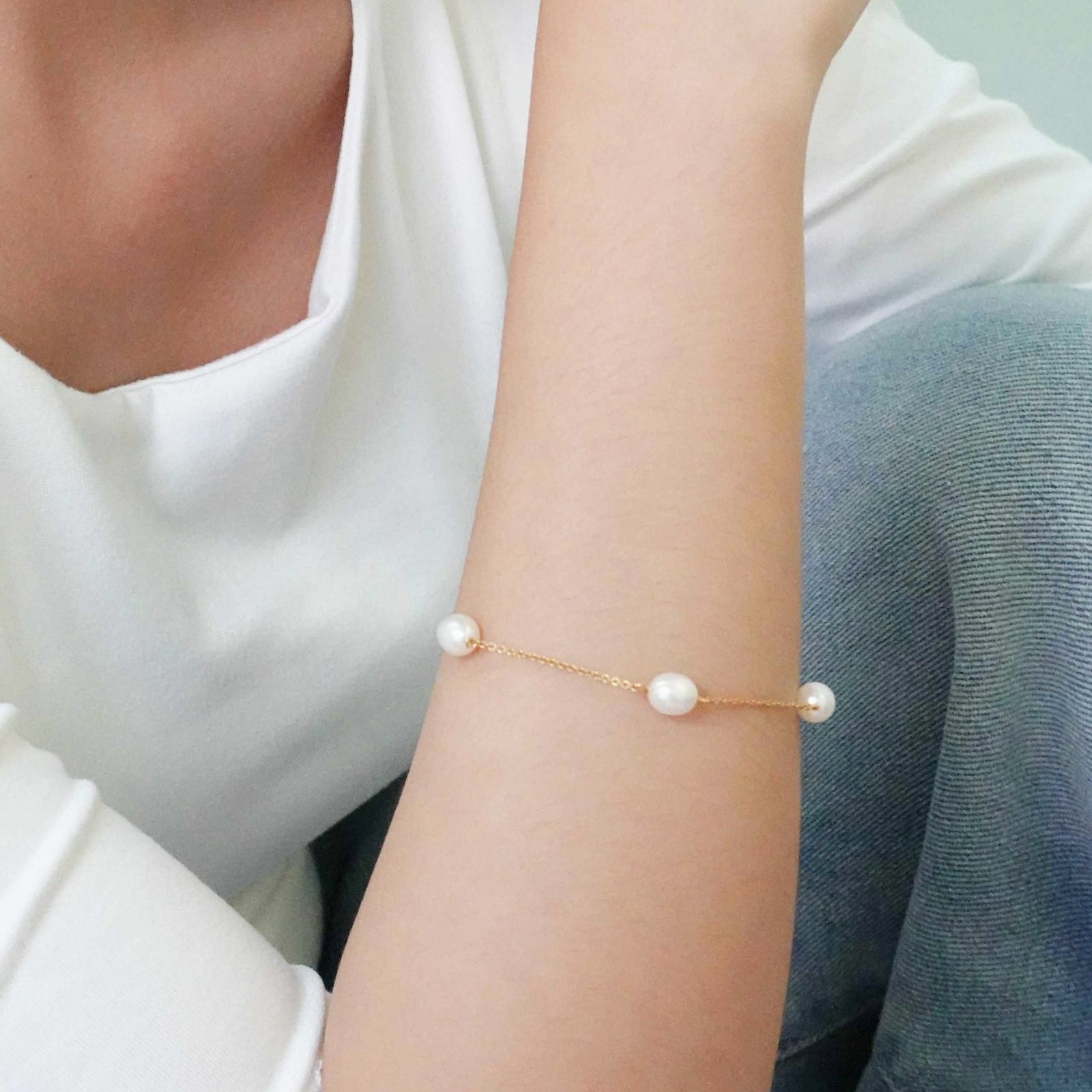 Tiffany & Co. By the Yard Pearl Bracelet 5P – grandeurtokyo