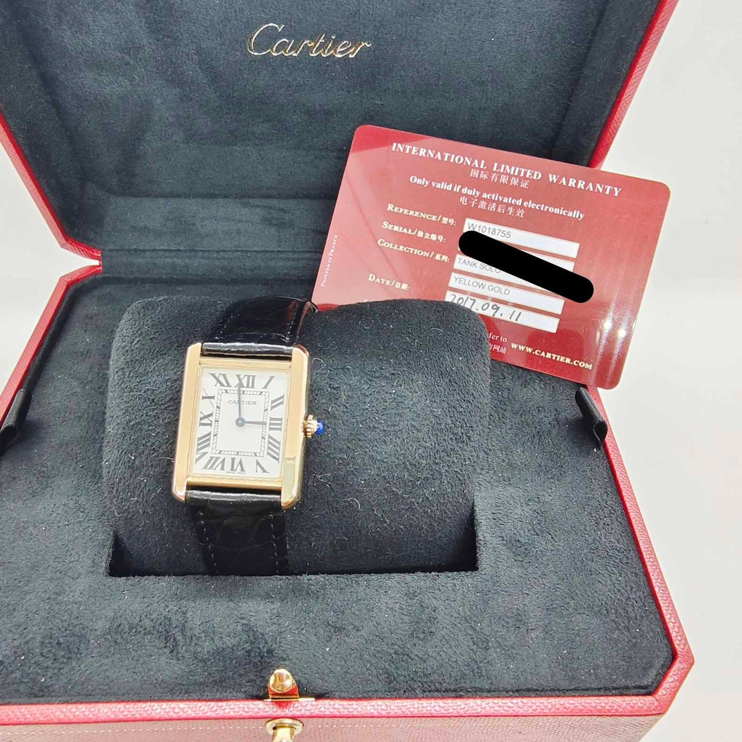 Cartier Tank Solo SM