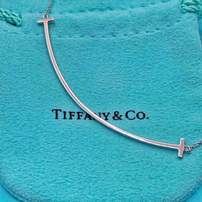 [PRE-OWNED] Tiffany Smile Necklace Large