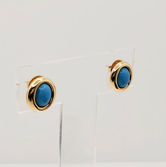Turquoise Stud Earrings