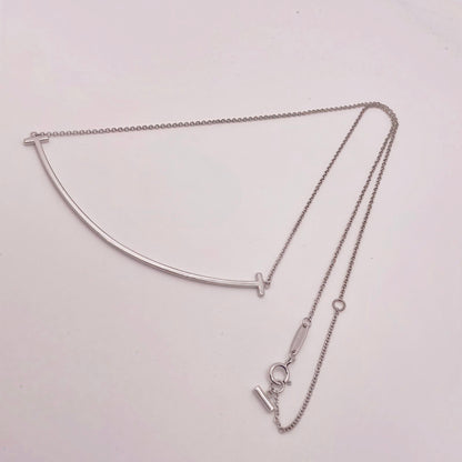 [PRE-OWNED] Tiffany Smile Necklace Large