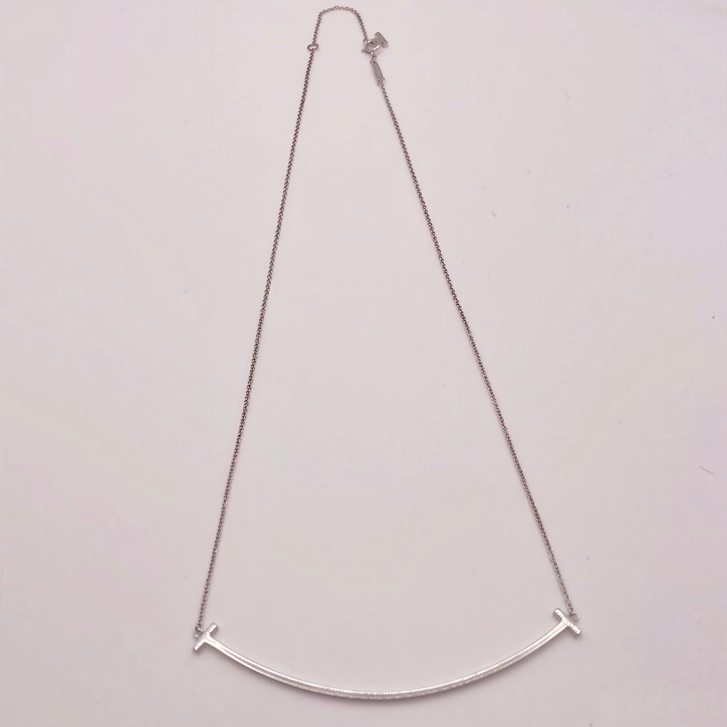 [PRE-OWNED] Tiffany Smile Necklace Large