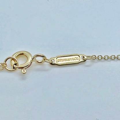 Tiffany & Co. T Smile Mini Necklace (K18YG)