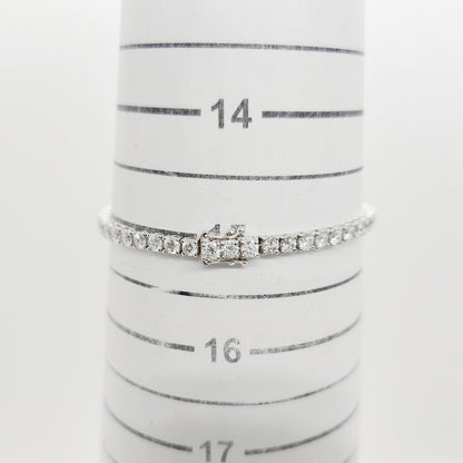 LAB 4 Prong Setting  Tennis Bracelet