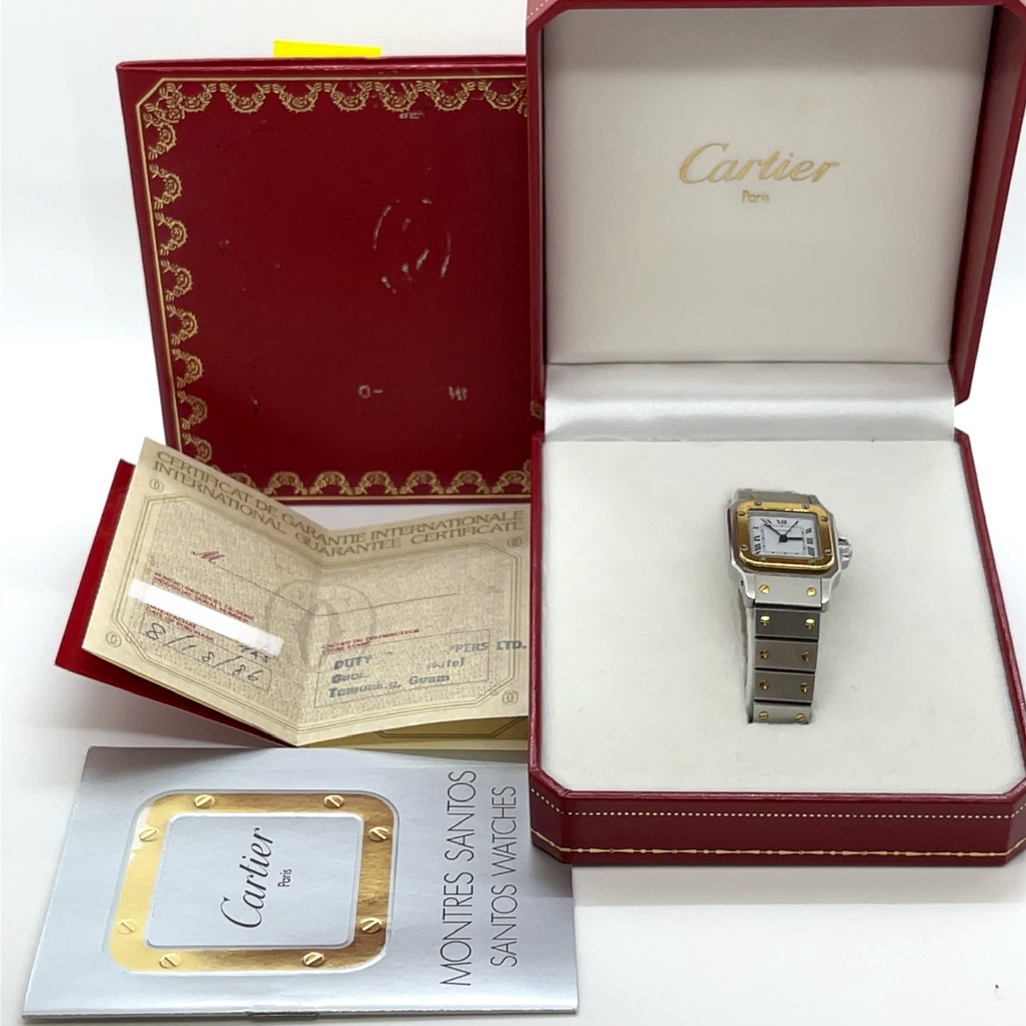 Cartier Santos Carree SM Ladies 24mm