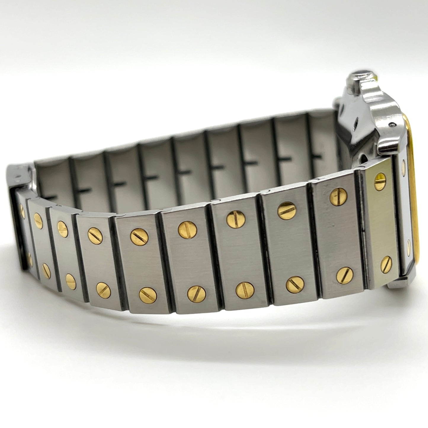 Cartier Santos Carree LM 29mm 18k Yellow Gold &amp; Steel Automatic