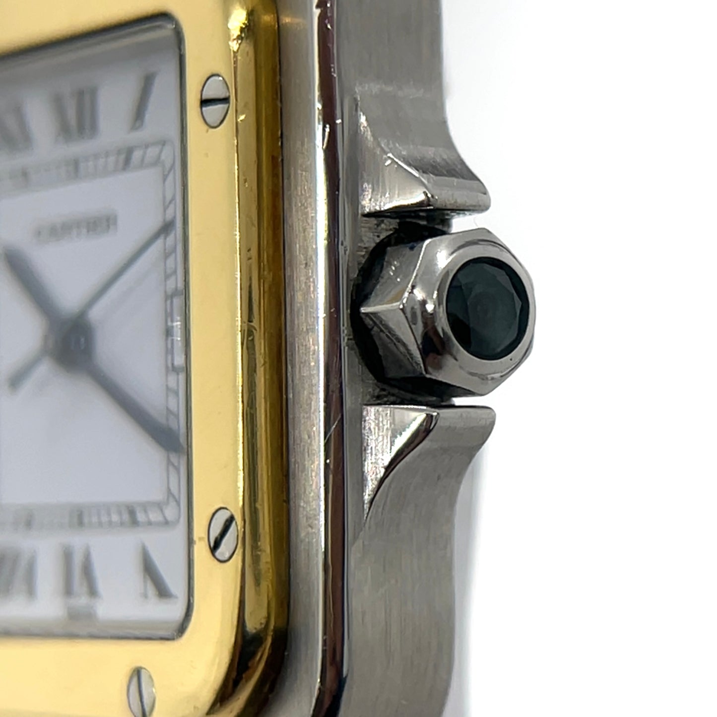 Cartier Santos Carree LM 29mm 18k Yellow Gold &amp; Steel Automatic