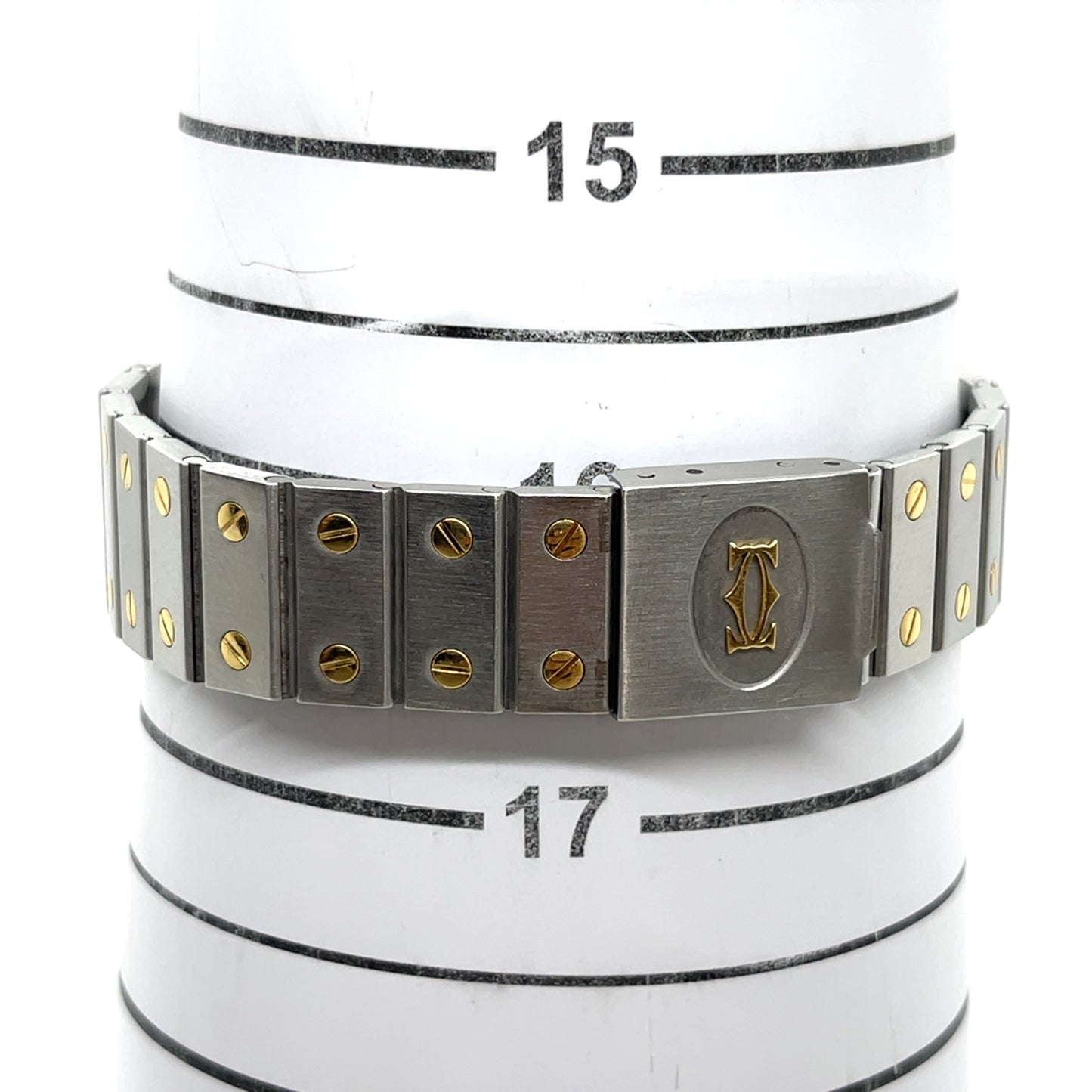 Cartier Santos Carree LM 29mm 18k Yellow Gold &amp; Steel Automatic