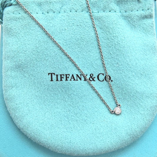 Tiffany & Co. Yard Necklace 0.03 carat