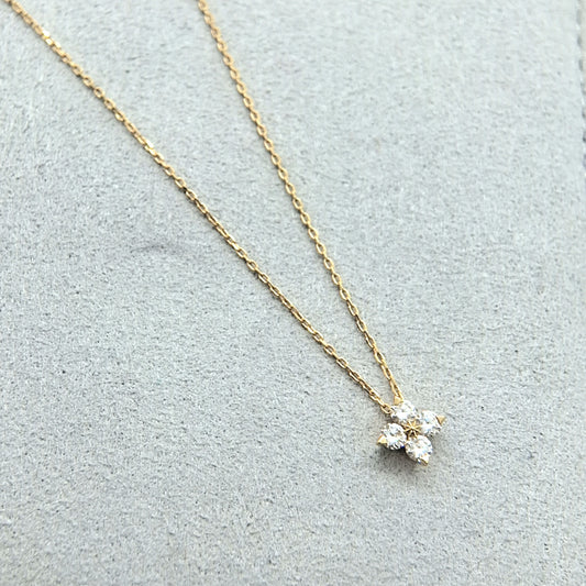 Star Jewelry Diamond Necklace 0.13ct