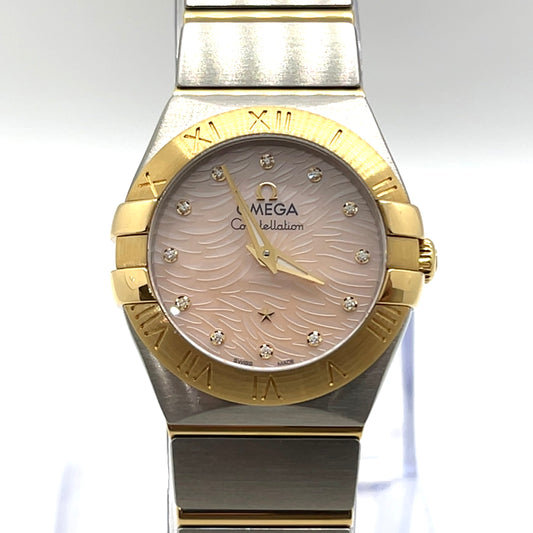 Omega Constellation Plume Index Diamond Dial