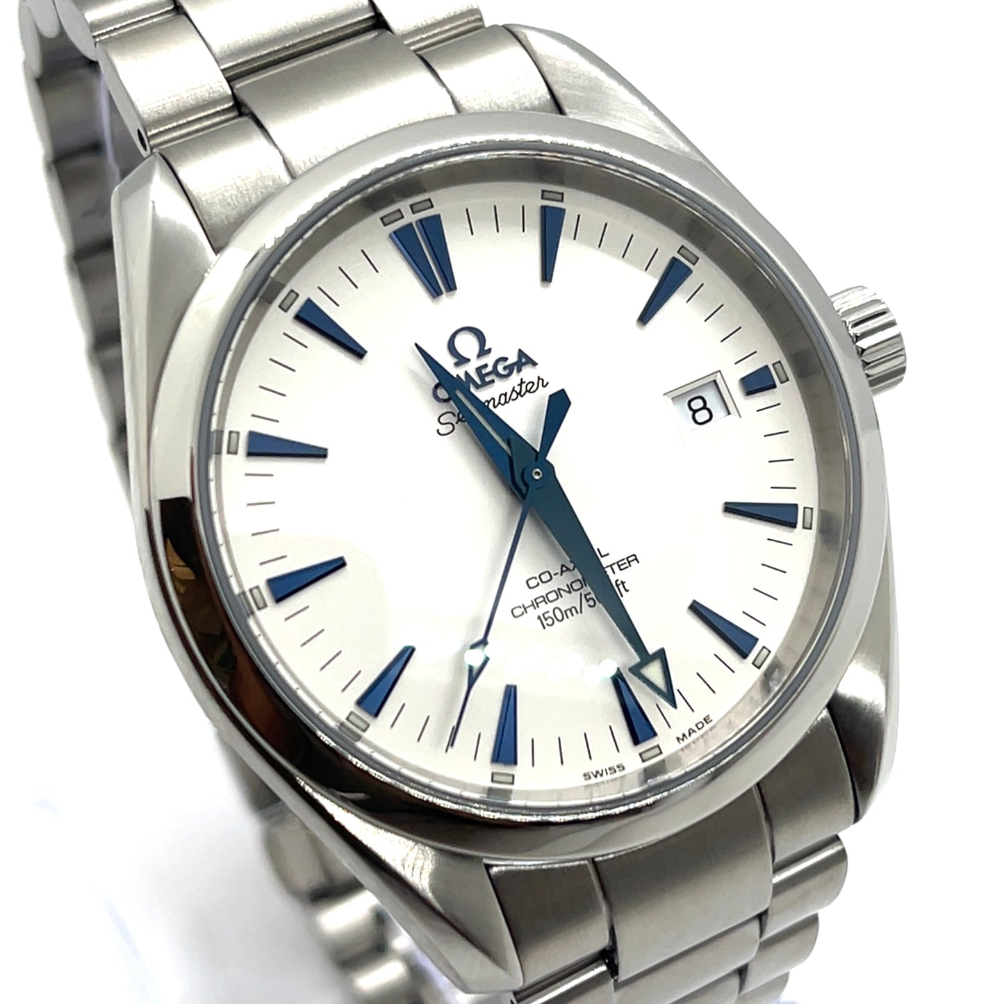 Omega Seamaster Aqua Terra Co Axial Chronometer Date