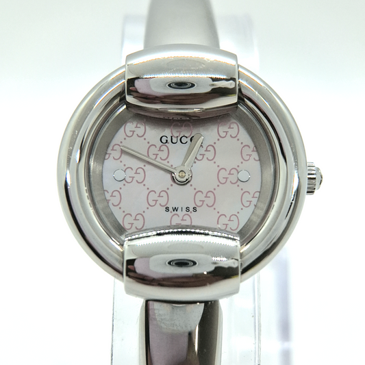 Gucci 1400L MOP Mother of Pearl Pink Dial