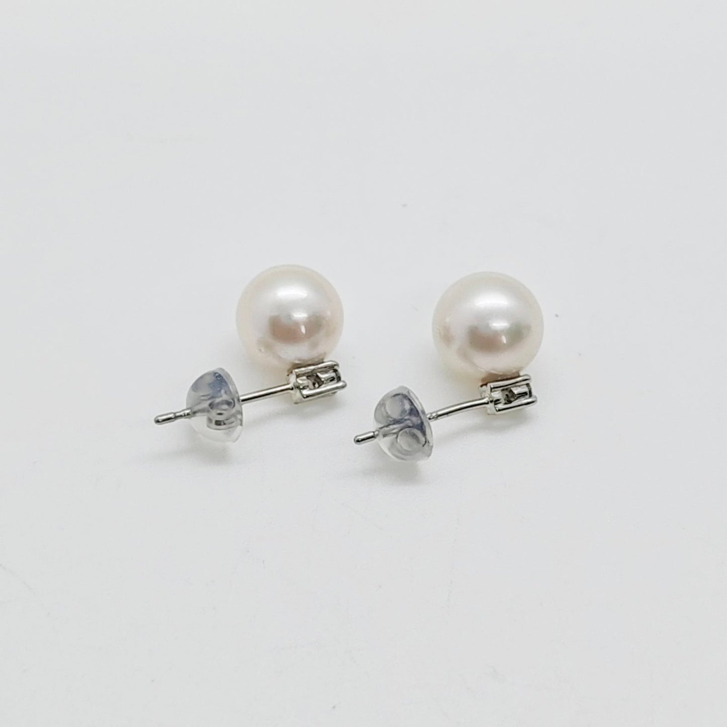 Akoya Pearl 1P Diamond Earring