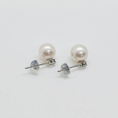 Akoya Pearl 1P Diamond Earring
