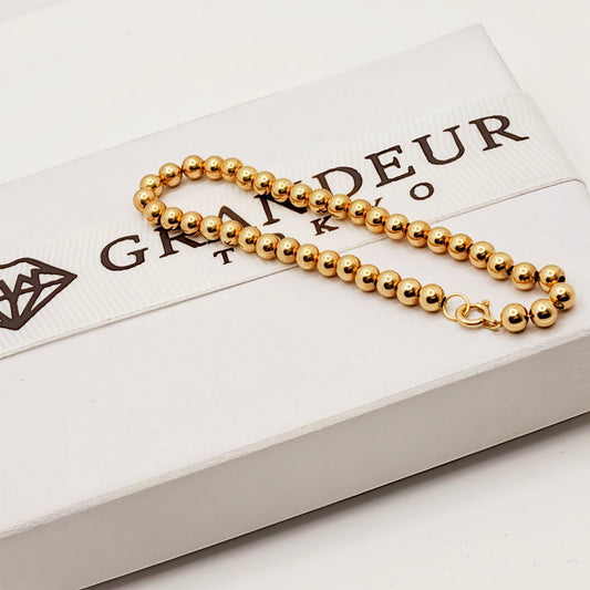 18K Bead Bracelet